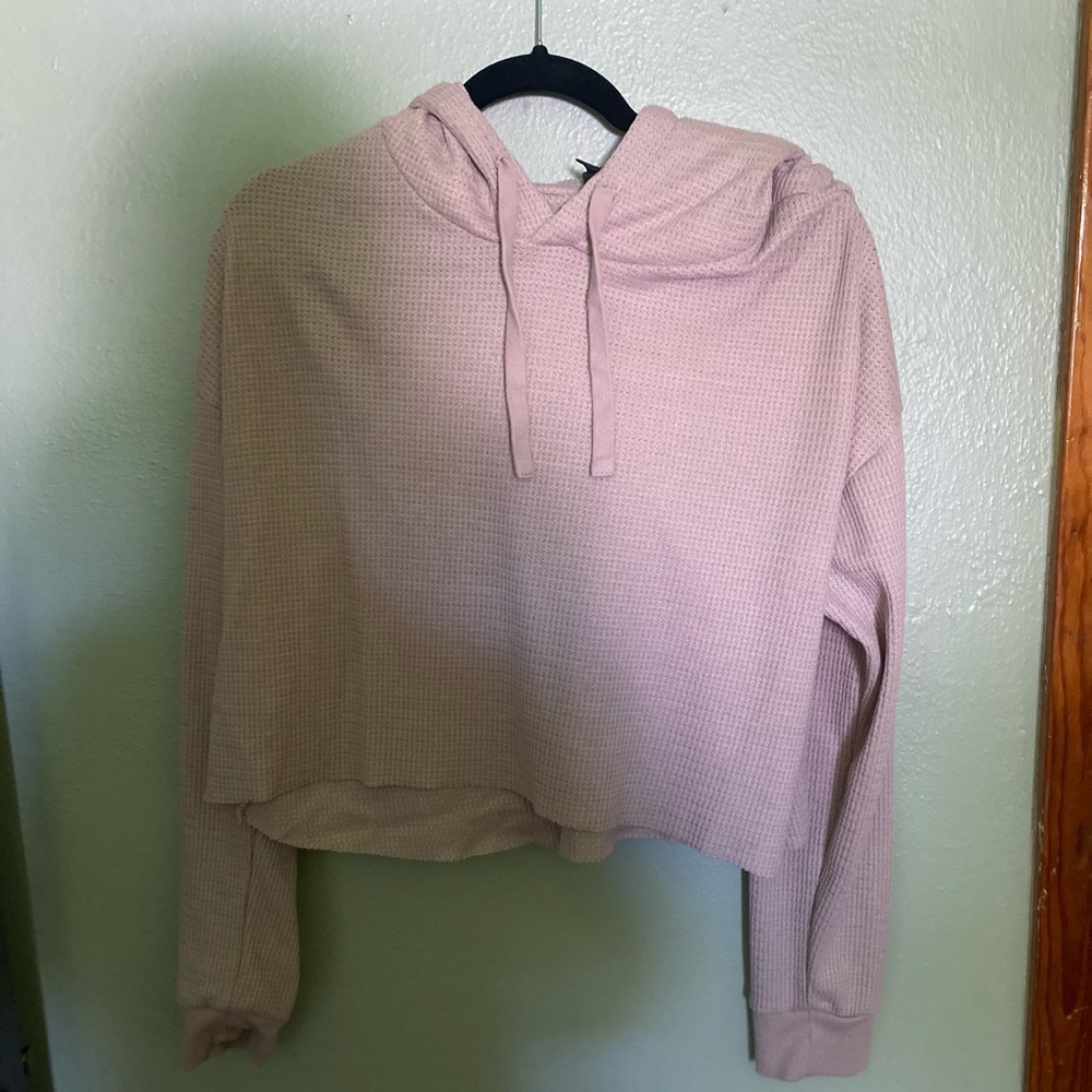 cropped target hoodie L